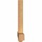 Ekena Millwork Eugene Smooth Timber Gable Bracket, Western Red Cedar, 108"W x 27"H x 3 1/2"D x 3 1/2"F, 6/12 Pitch GBW108X27X0404EUG00SWR - alternate 4
